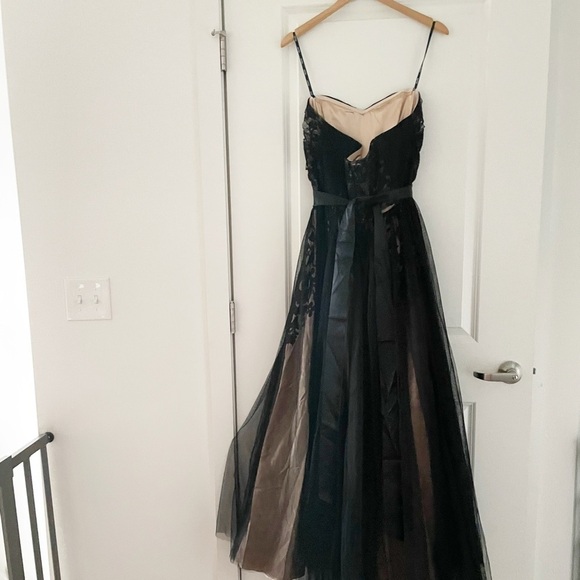 City Chic Embroidered Tulle Maxi Dress - Picture 6 of 12